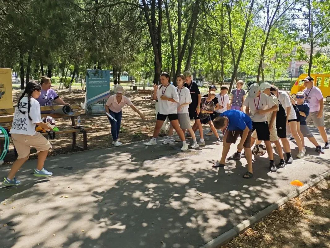 Праздник спорта и мороженого в Новотроицком Праздник спорта и мороженого в Новотроицком