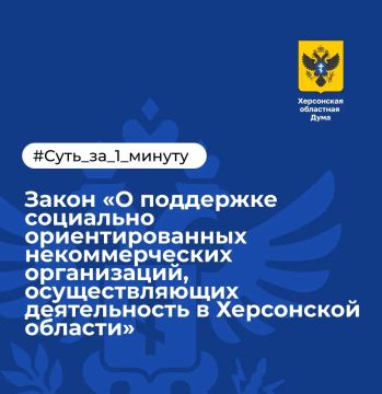 Объясняем суть за 1 минуту: поддержка социально ориентированных некоммерческих организаций (НКО) в Херсонской области