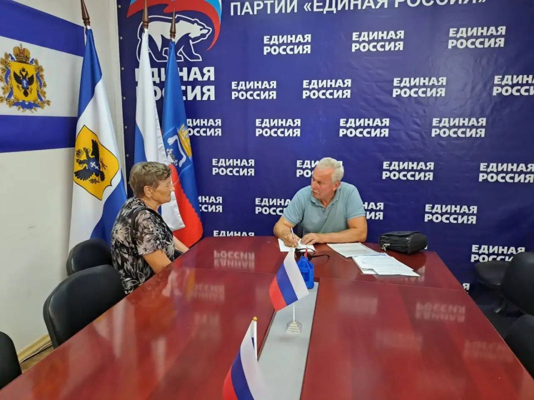 Приём граждан провел депутат Каховского Совета депутатов Игорь Филипчук