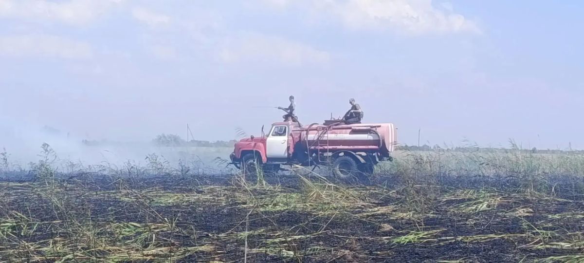 В ТУ «Лазурное» оперативно ликвидировали крупный ландшафтный пожар В ТУ «Лазурное» оперативно ликвидировали крупный ландшафтный пожар