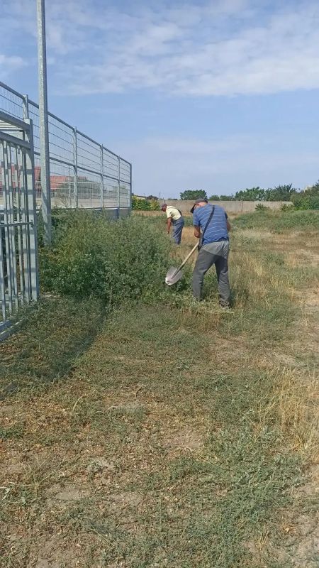 Благоустройство спортивной площадки в селе Бехтеры Благоустройство спортивной площадки в селе Бехтеры