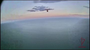 Сбили «самолет» над морем: операторы БПЛА Росгвардии ликвидировали вражеский дрон над Азовским морем