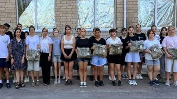 Кадетский класс Скадовской школы №1 получил новую форму