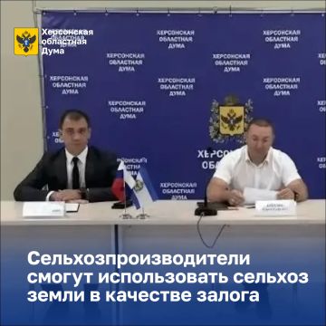 Сельхозпроизводители смогут использовать сельхозземли в качестве залога