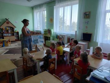 В детских садах Скадовского округа прошли тематические занятия, посвящённые Дню Военно-воздушных сил России