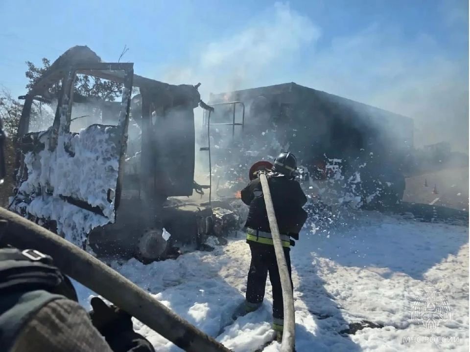 Пожар в Николаевке: оперативная сводка Пожар в Николаевке: оперативная сводка
