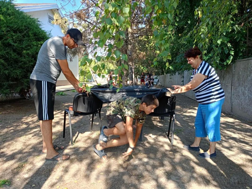 Спортивный праздник «Богатырские потешки» в Скадовском округе Спортивный праздник «Богатырские потешки» в Скадовском округе