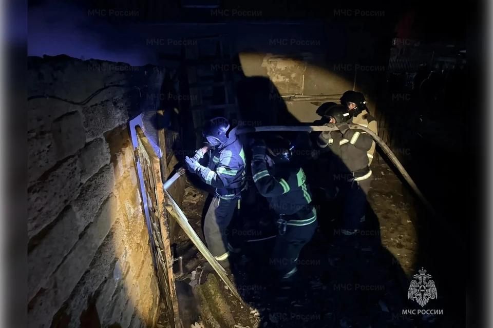 В Херсонской области по неизвестной причине сгорел дом