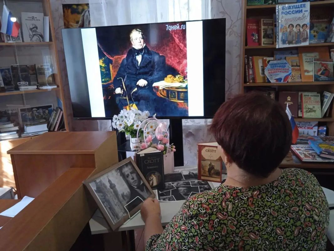 225 лет Вальтеру Скотту: книжные выставки в Геническом округе 225 лет Вальтеру Скотту: книжные выставки в Геническом округе