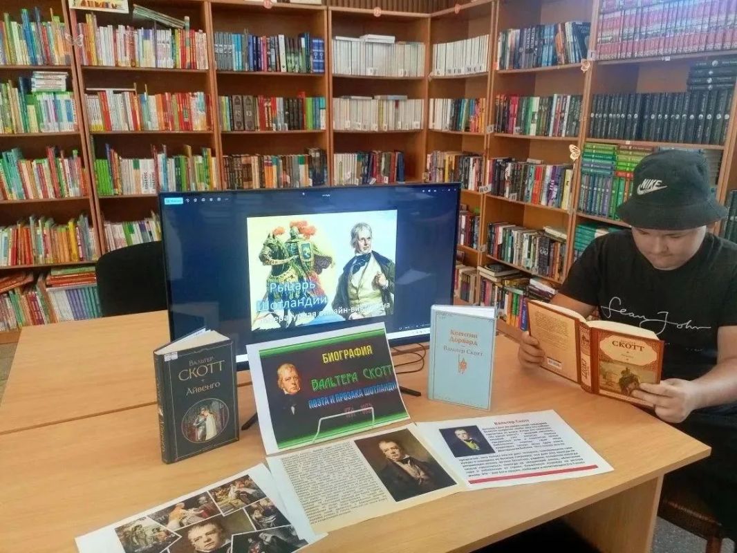 225 лет Вальтеру Скотту: книжные выставки в Геническом округе 225 лет Вальтеру Скотту: книжные выставки в Геническом округе