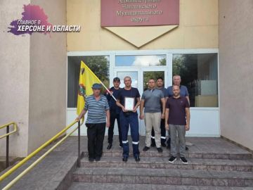 Рязанские специалисты награждены за ремонт теплосетей в Чаплинском округе