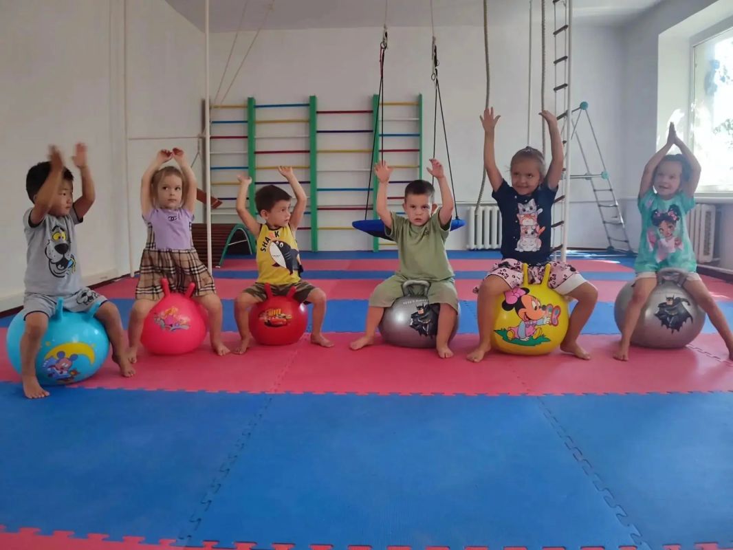 День спортивных игр в детском саду Скадовского округа