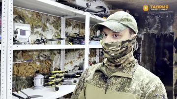 Операторы FPV-перехватчиков 18-й армии группировки войск "Днепр" за сутки уничтожили более 10 октокоптеров R-18 ВСУ в небе над Херсонской областью