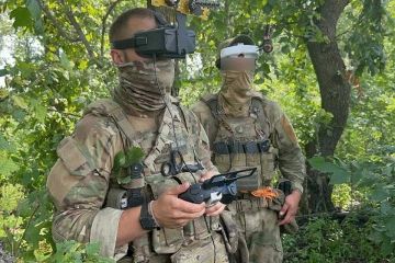 Десантники группировки "Днепр" сожгли склад боеприпасов ВСУ