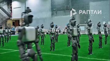 В Китае армия гуманоидов вовсю готовится к церемонии открытия Всемирных игр человекоподобных роботов
