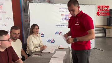 Рамиль Замалетдинов: Сегодня Избирательная комиссия Херсонской области провела жеребьёвку по распределению бесплатного эфирного времени и печатной площади для предвыборной агитации