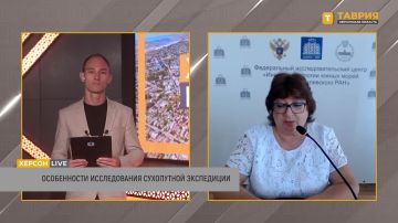 Ученые Института биологии Южных морей провели сухопутную экспедицию в Азовском море для оценки его экологического состояния