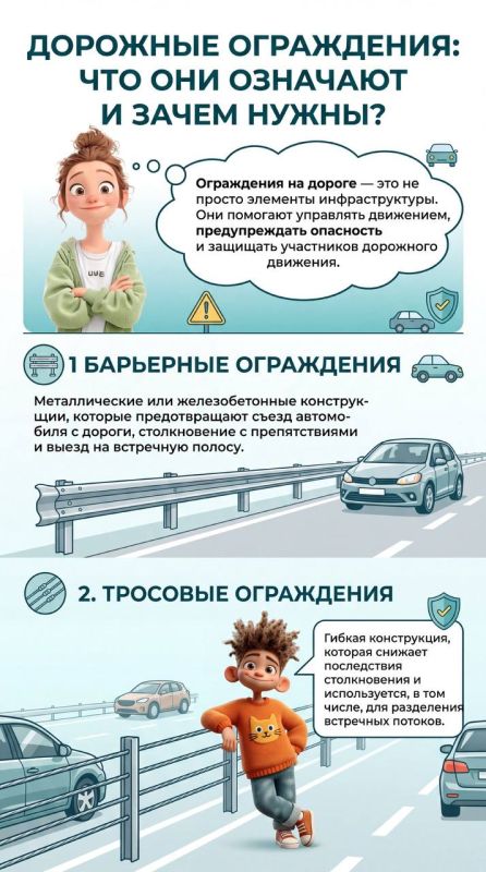 Дорожные ограждения: что они означают и зачем нужны?