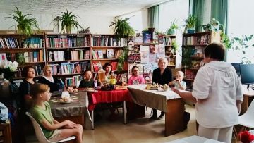 Вкус уходящего лета. 19 августа в Гавриловской библиотеке было по-особенному тепло и уютно