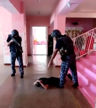 В ХГПУ прошли учения по безопасности: отработали захват заложников, пожар и атаку БпЛА
