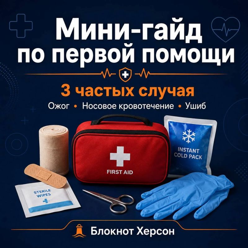 3 частых случая, когда нужна первая помощь
