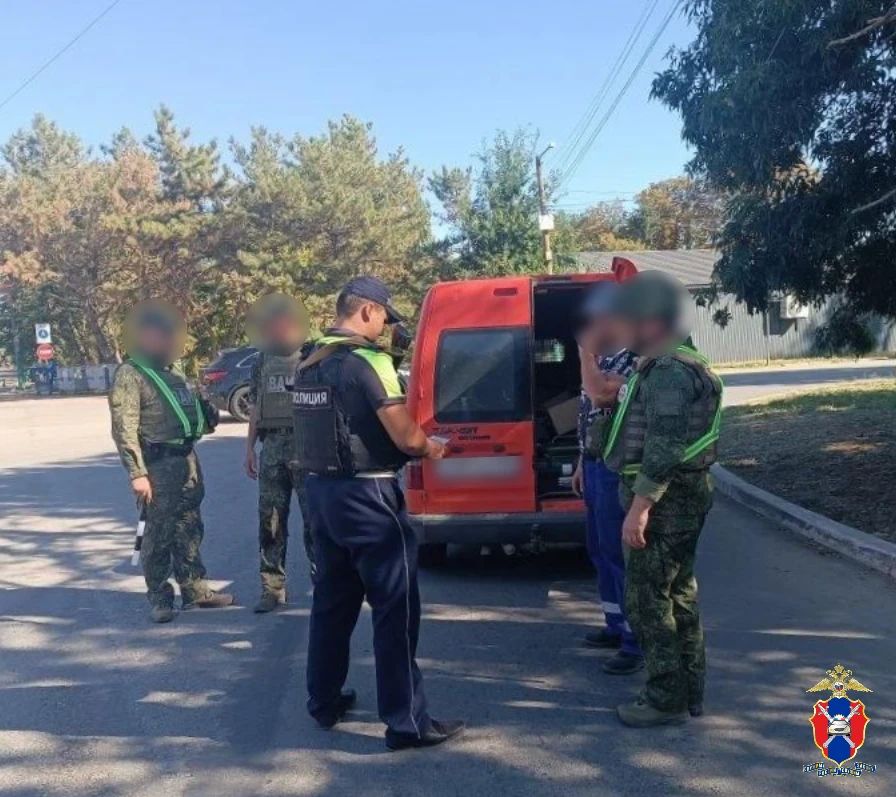 В Чаплынском округе Херсонской области сотрудники Госавтоинспекции провели профилактическое мероприятие