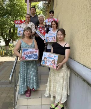 На Кубани продолжается сбор гуманитарной помощи для школьников Херсонской области