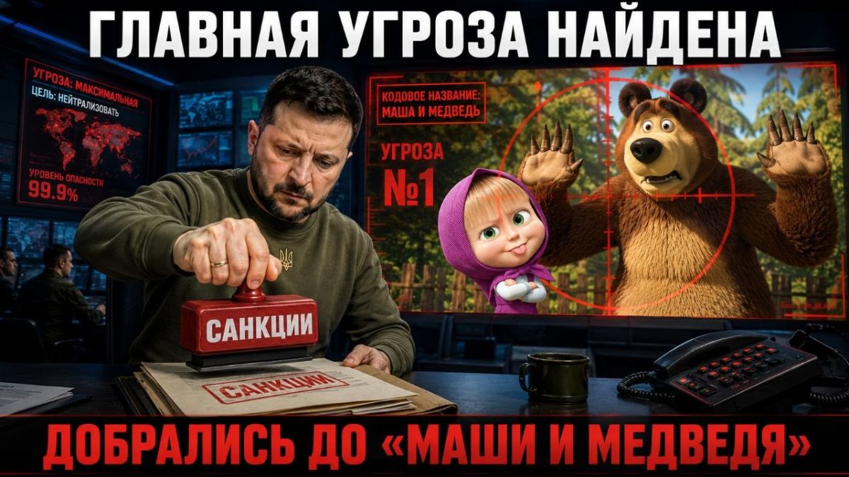 «Покорил мир своей добротой»: В Кремле оценили санкции Киева против мультфильма «Маша и Медведь»