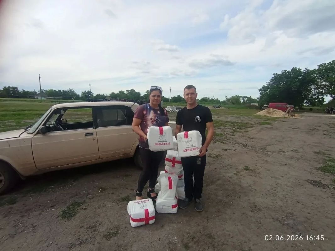 Добро спасет мир: в 15 - километровую зону волонтёр привезла помощь для нуждающихся
