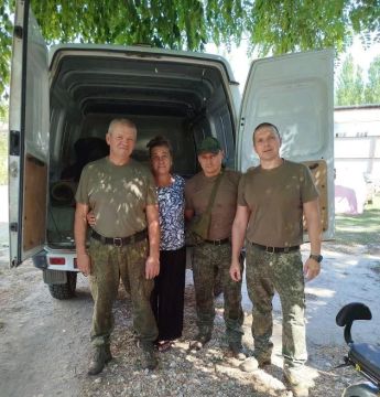 Крымский полк в гостях у Скадовских малышей
