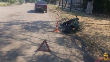 В Великой Лепетихе легковушка столкнулась с электровелосипедом — пострадала 58-летняя женщина