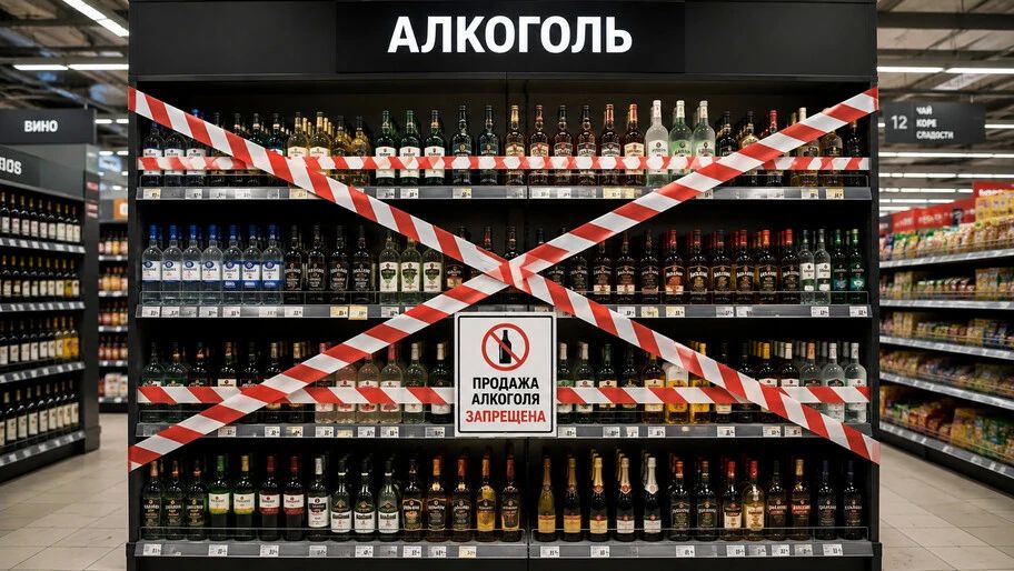 Запрет на продажу спиртного будет действовать в Херсонской области 1 сентября