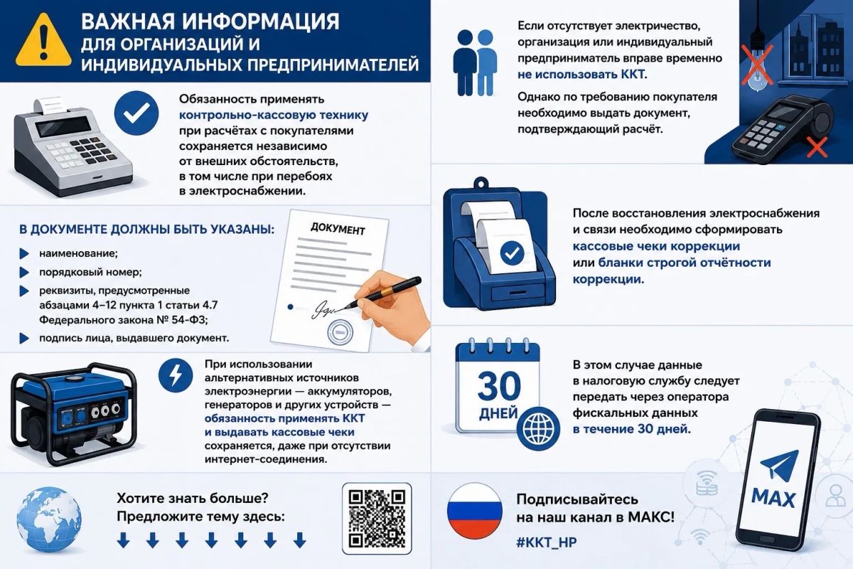 Важная информация для организаций и индивидуальных предпринимателей