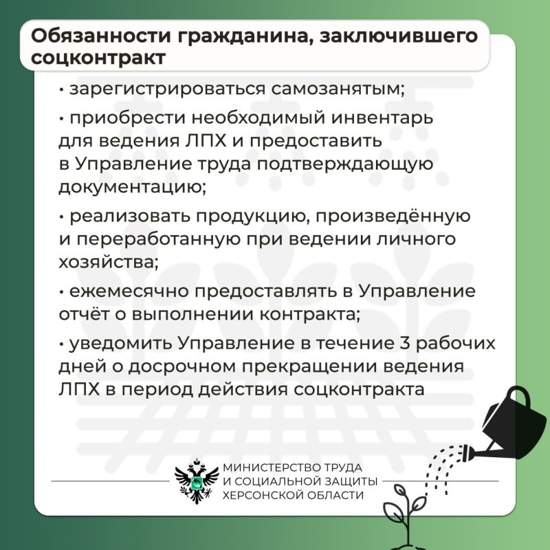 #Социальный_контракт на ведение личного подсобного хозяйства (ЛПХ) #Социальный_контракт на ведение личного подсобного хозяйства (ЛПХ)