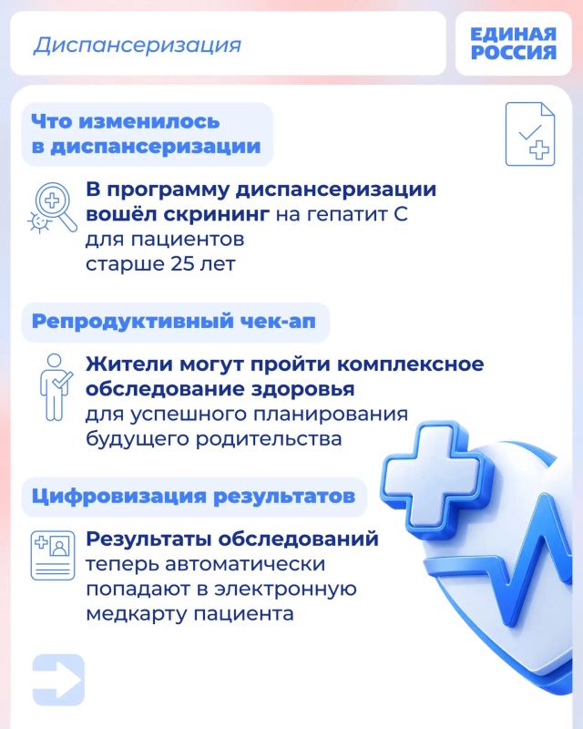 Диспансеризация — возможность бесплатно проверить здоровье и выявить заболевания на ранней стадии Диспансеризация — возможность бесплатно проверить здоровье и выявить заболевания на ранней стадии