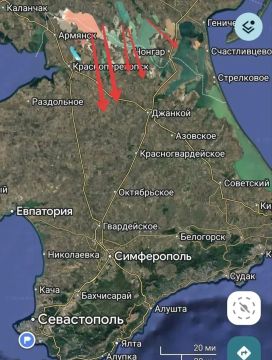 Летят в сторону Крыма. Блокнот Херсон в Telegram Мы в MAX