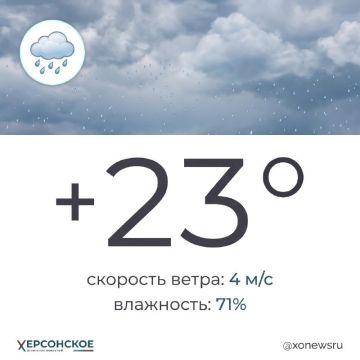 Переменная облачность, небольшой дождь ожидаются в Херсонской области в четверг, 27 августа