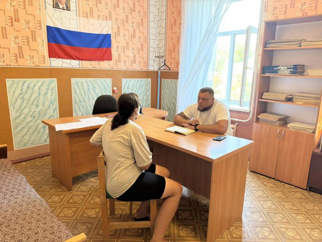 Начальник ТУ «Шевченко» провёл приём граждан в Ульяновке