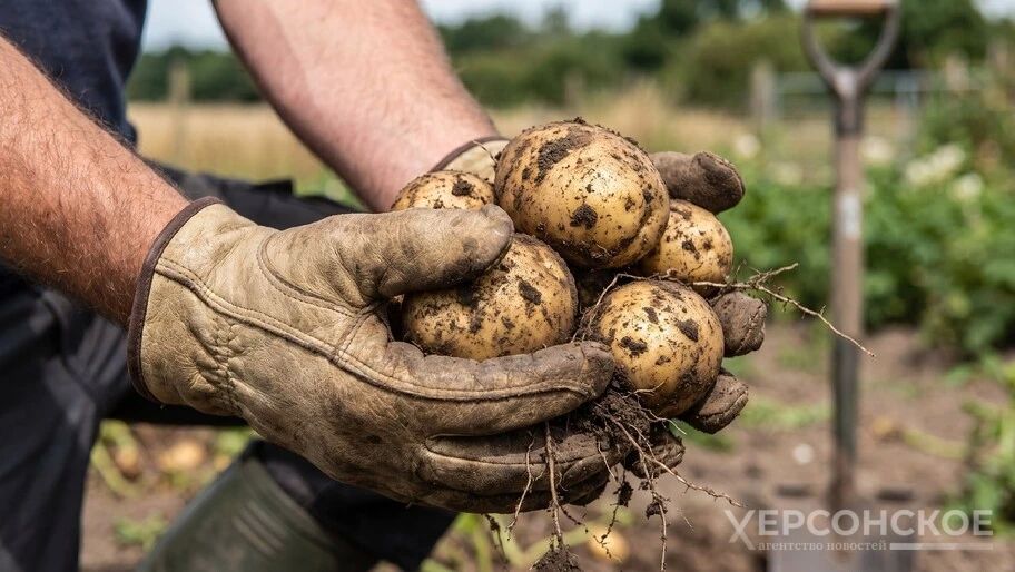 ЭКСКЛЮЗИВ Урожай картофеля в Херсонской области может составить 9,4 тонны