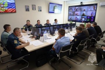 В Главном управлении МЧС России по Херсонской области прошло заседание КЧС и OПБ