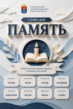 Память помогает беречь прошлое