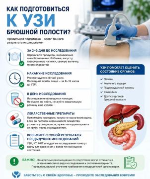 Как подготовиться к УЗИ органов брюшной полости?