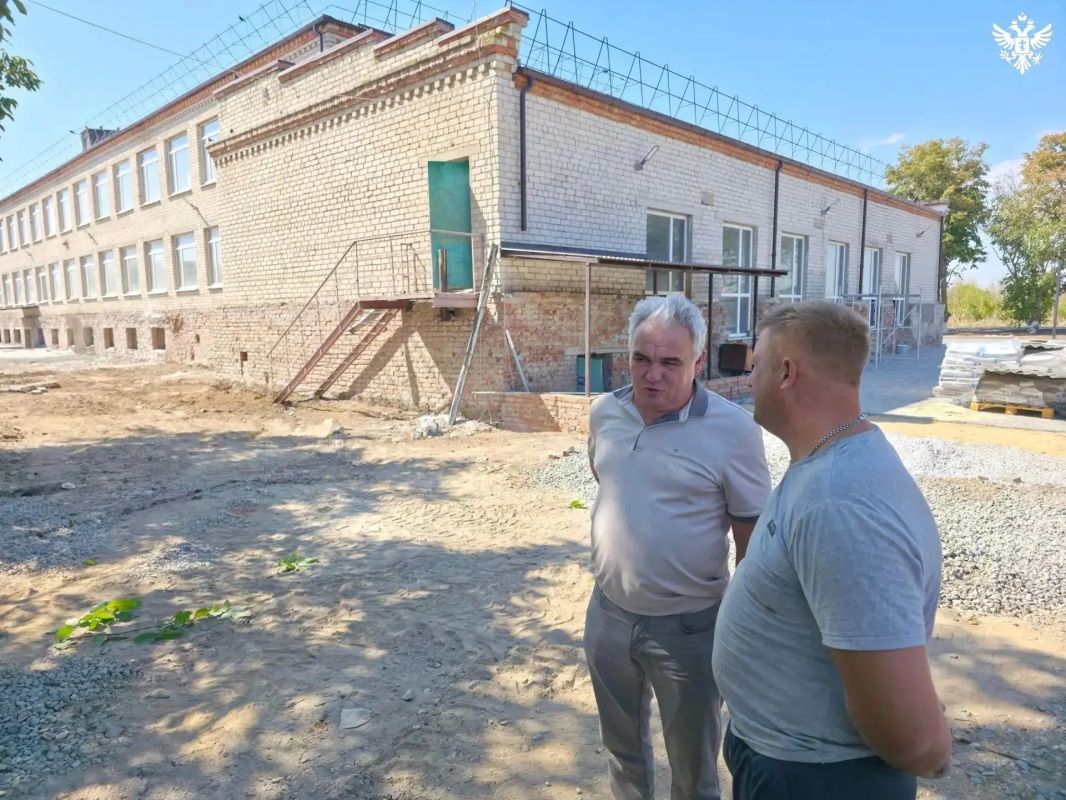 Догмаровская школа преображается: капитальный ремонт готов на 80% Догмаровская школа преображается: капитальный ремонт готов на 80%