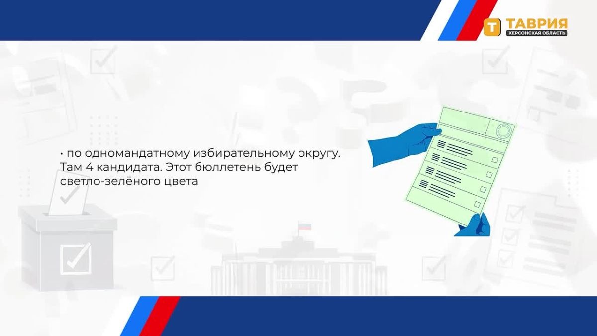 Избирательная комиссия Херсонской области информирует: стартовала печать 340 600 бюллетеней для выборов в Государственную Думу