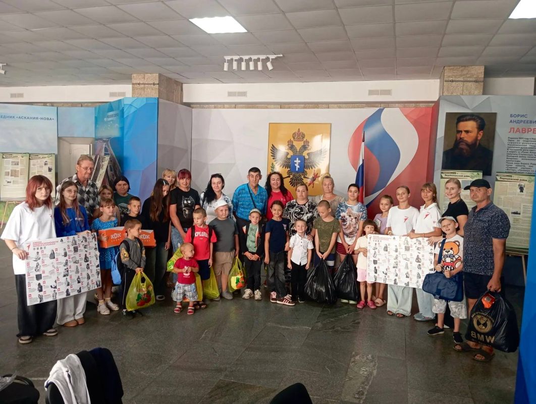 Помогли семьям Херсонской области подготовить детей к новому учебному году