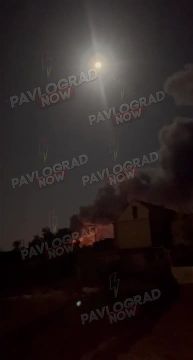 В Павлограде Днепропетровской области этой ночью была серия сильных прилётов