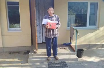 В Скадовском округе поздравили с 90-летием ветерана Великой Отечественной войны Шавката Галиева