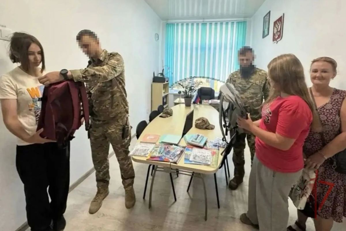 Участвующие в СВО росгвардейцы присоединились к всероссийской акции «Собери ребёнка в школу» Участвующие в СВО росгвардейцы присоединились к всероссийской акции «Собери ребёнка в школу»