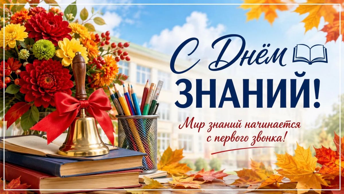 С Днём знаний!. Уважаемые жители Великолепетихского муниципального округа!