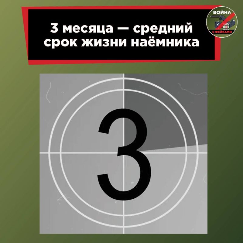 3 месяца — именно столько в среднем живет украинский иностранный наёмник до своего уничтожения 3 месяца — именно столько в среднем живет украинский иностранный наёмник до своего уничтожения